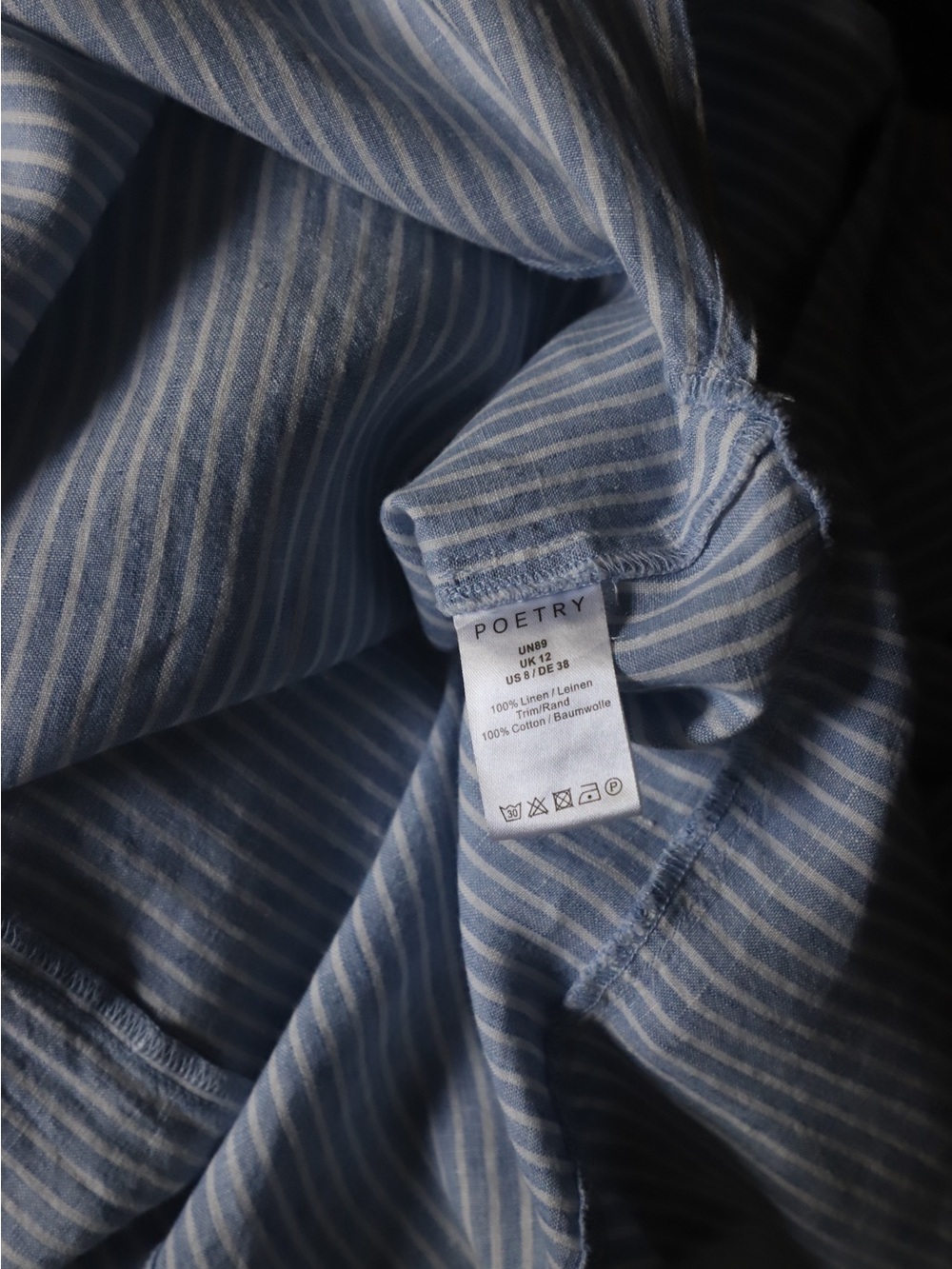 Poetry linen dress size 8 - Picture 5 of 5